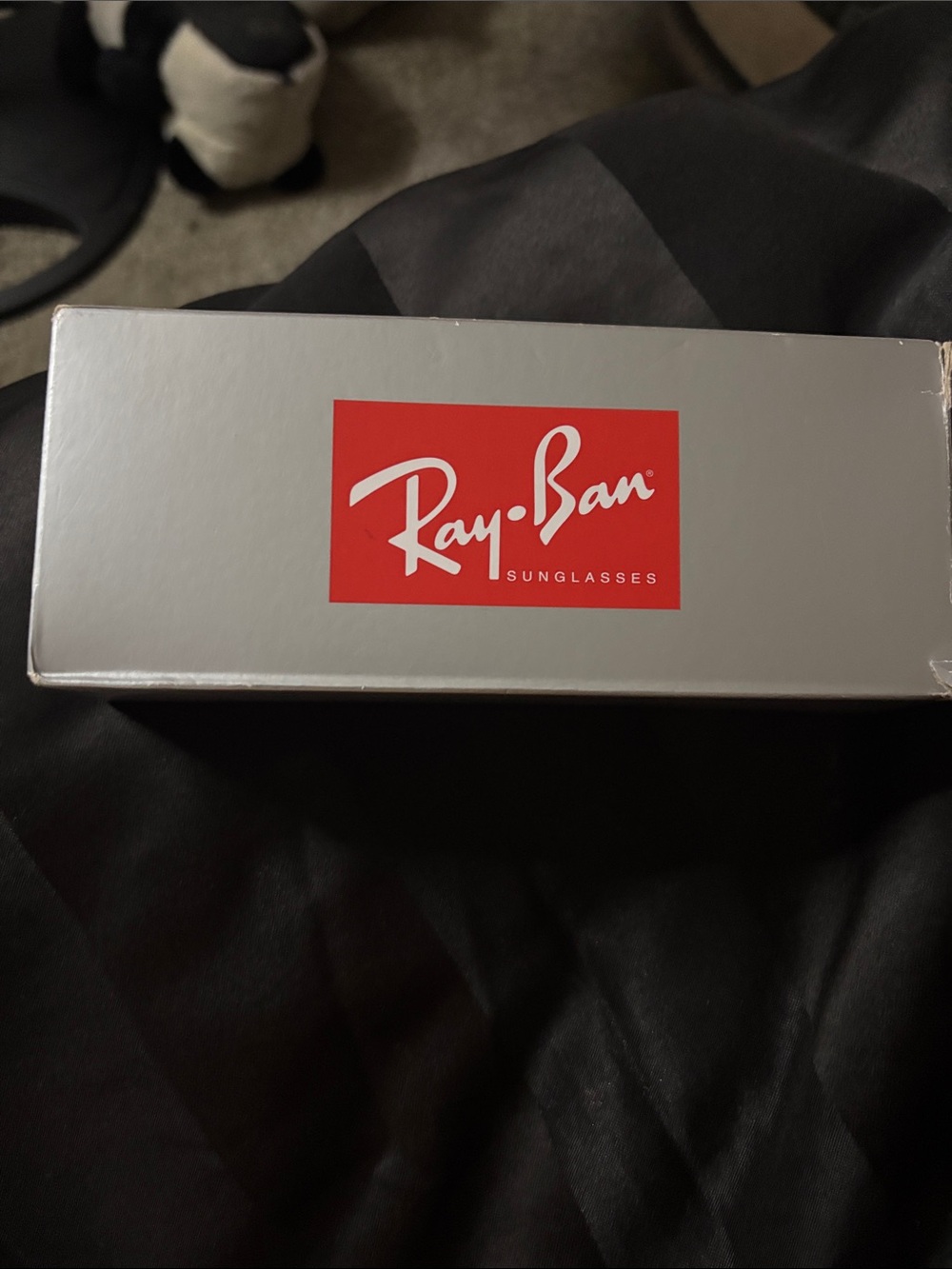New Ray-Ban Silver Box with Red Logo